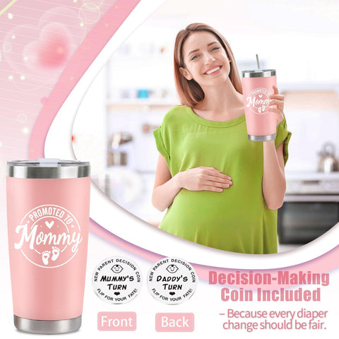Cuploov Promoted to Mommy tumbler for daily hydration and mom-to-be energy.