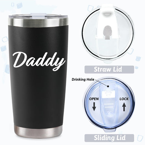 Cuploov rose gold and black tumbler pair, stylish and practical