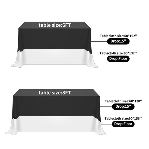 Cupuamon white rectangle tablecloth durable polyester resists stains during events