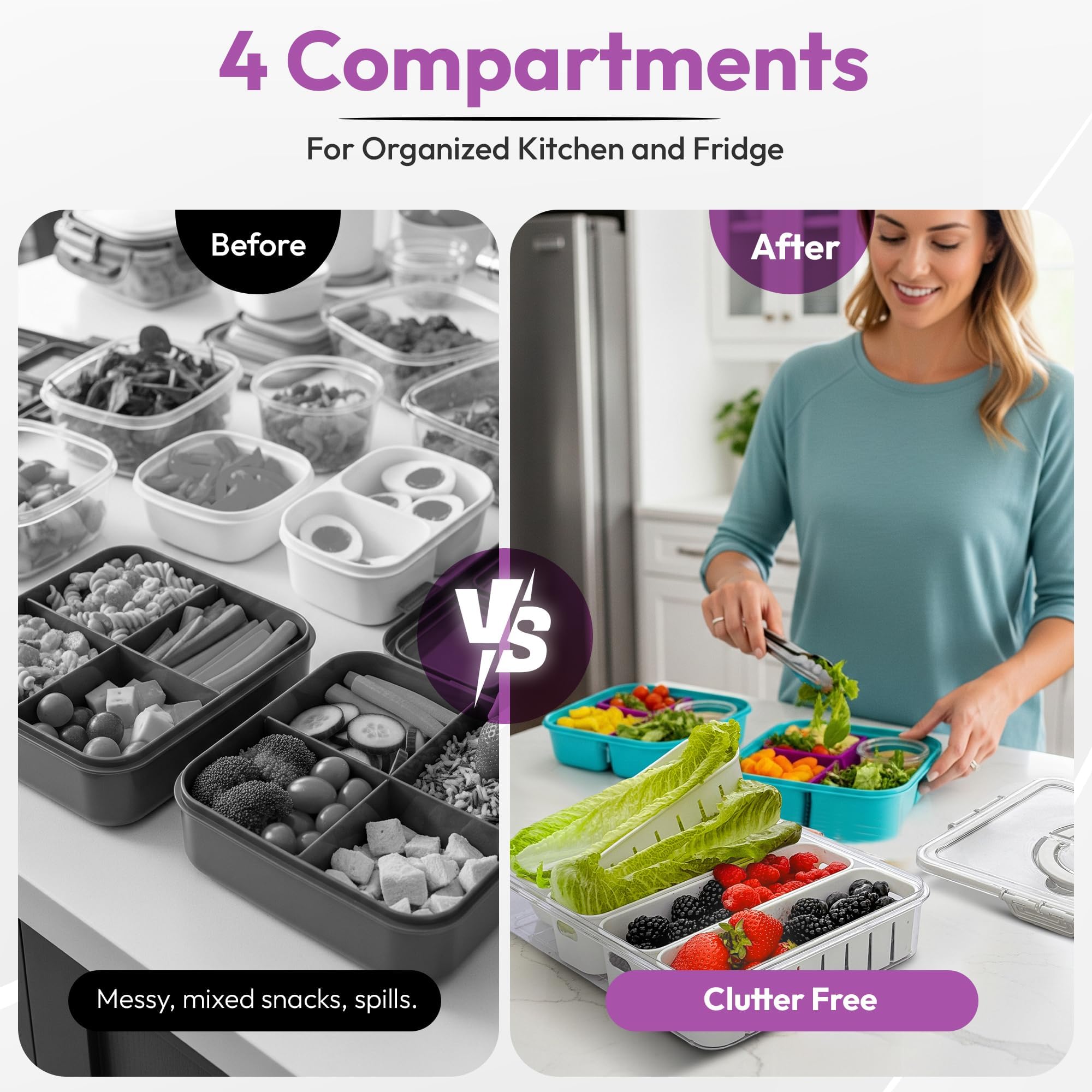 Curiocuterie versatile-to-go container for snacks and meals