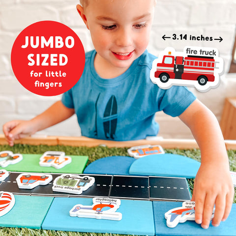 Curious Columbus toddler-friendly fridge magnets for creative learning