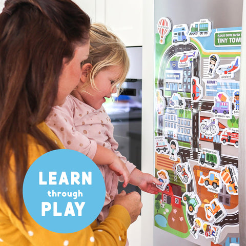 Curious Columbus magnets withstand cleaning with soapy water