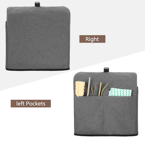 CURMIO dust cover front pocket keeps capsules within easy reach