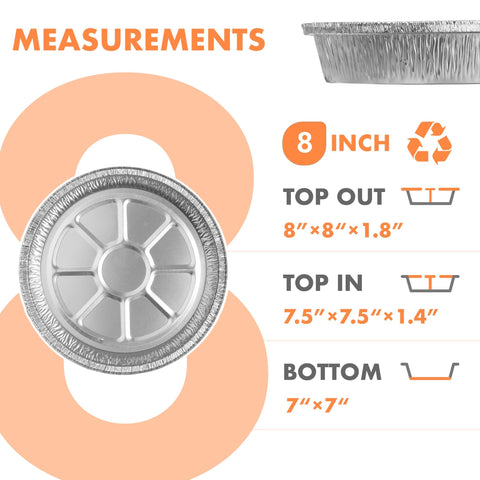 CURTA heavy-duty foil pan designed for broiling and roasting without warping.