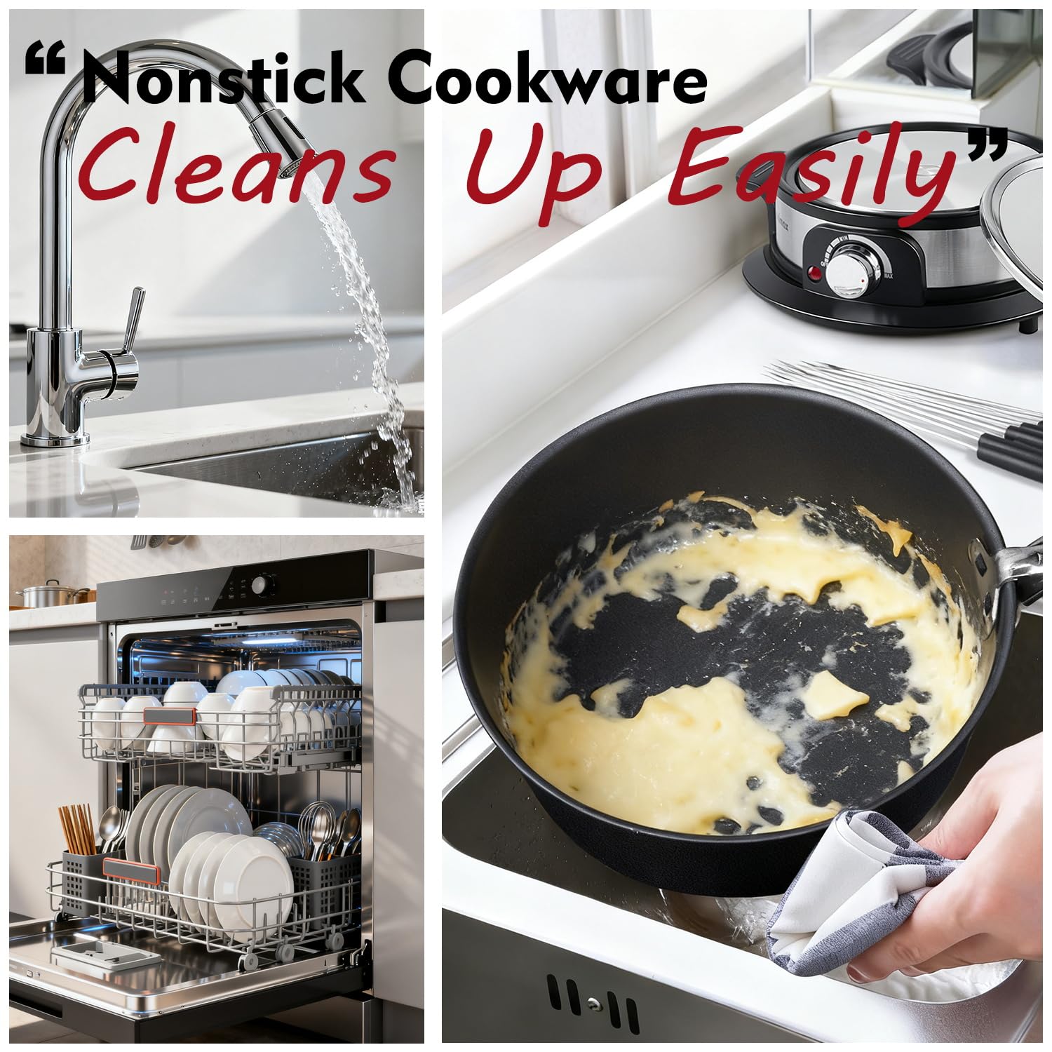 CUSIMAX 1300W adjustable temperature for precise melting and dipping control.