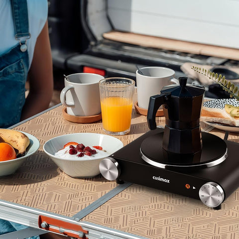 CUSIMAX stainless steel body for durable, easy-clean design.