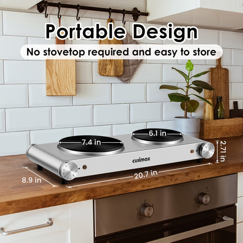 CUSIMAX portable unit ideal for camping or dorm rooms