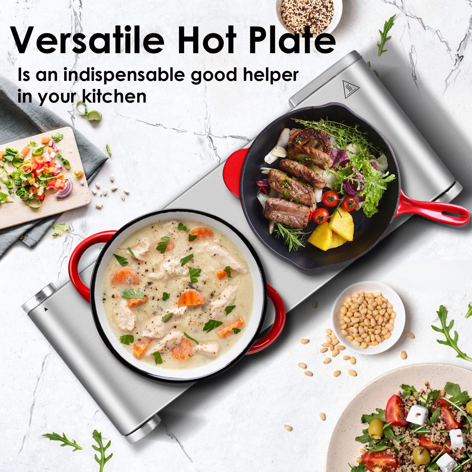 CUSIMAX warm-keeping function helps serve meals on time