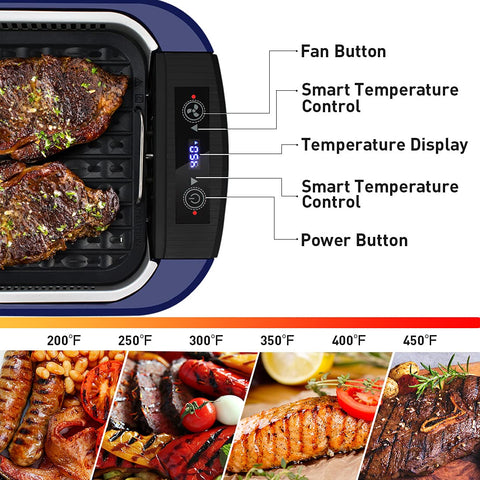CUSIMAX tempered glass lid lets you monitor progress while keeping heat contained.