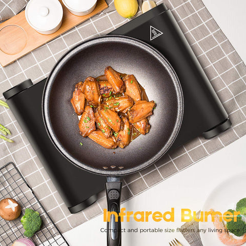 Cusimax durable black stainless shell built for frequent use in busy kitchens.