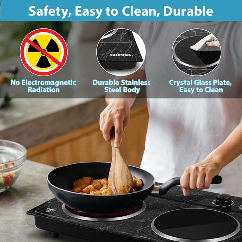 Compact, portable CUSIMAX design shown on a kitchen countertop.