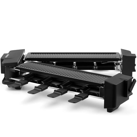 CUSIMAX raclette grill customer support and 180-day return policy