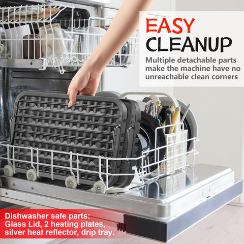 CUSIMAX smokeless indoor grill LED display demonstrates precise temperature control