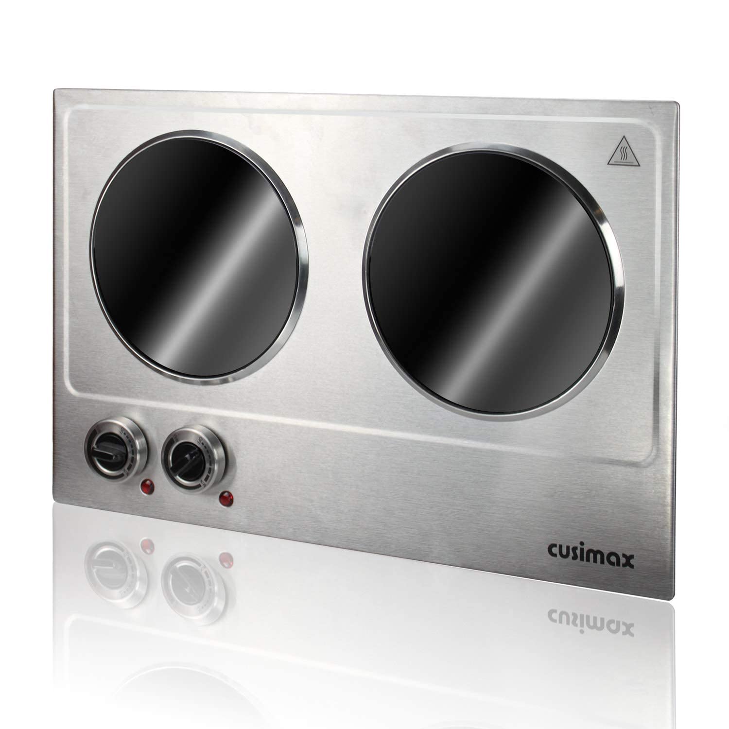 CUSIMAX stainless steel body ensures durability during frequent use.