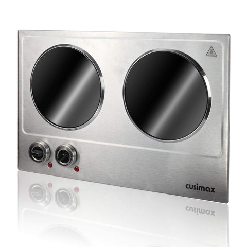CUSIMAX stainless steel body ensures durability during frequent use.