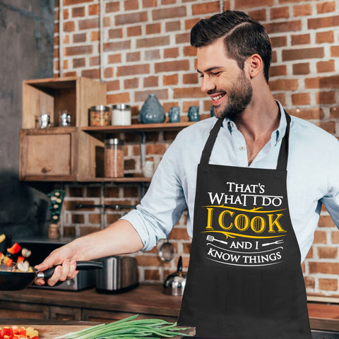 Cusugbaso dad gift apron ideal for birthdays and Father's Day kitchen use.
