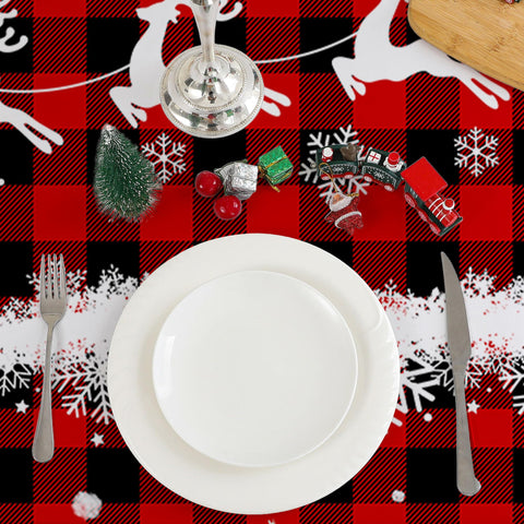 Cusugbaso machine-washable tablecloth for simple care