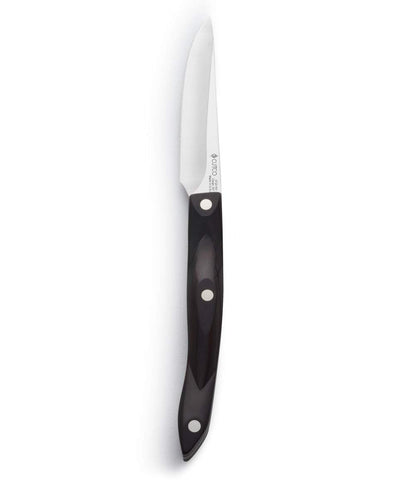 Cutco 4720 Gourmet Paring Knife with brown handle for precise trimming and peeling.