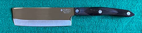 Cutco Nakiri knife vegetable-prep scene for efficient chopping and dicing.