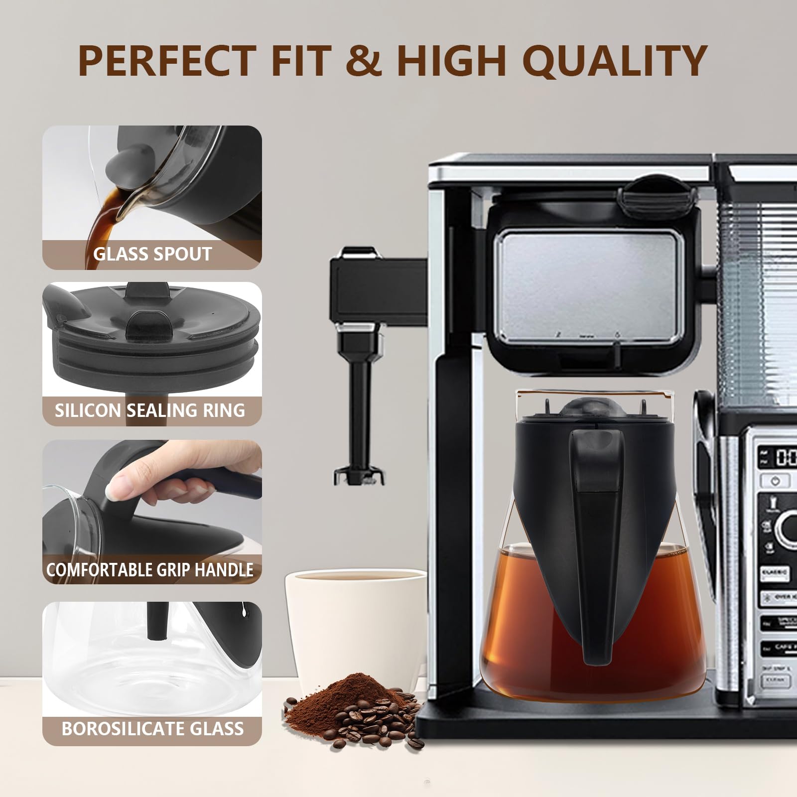 CutieClub gift-ready coffee carafe for enthusiasts.