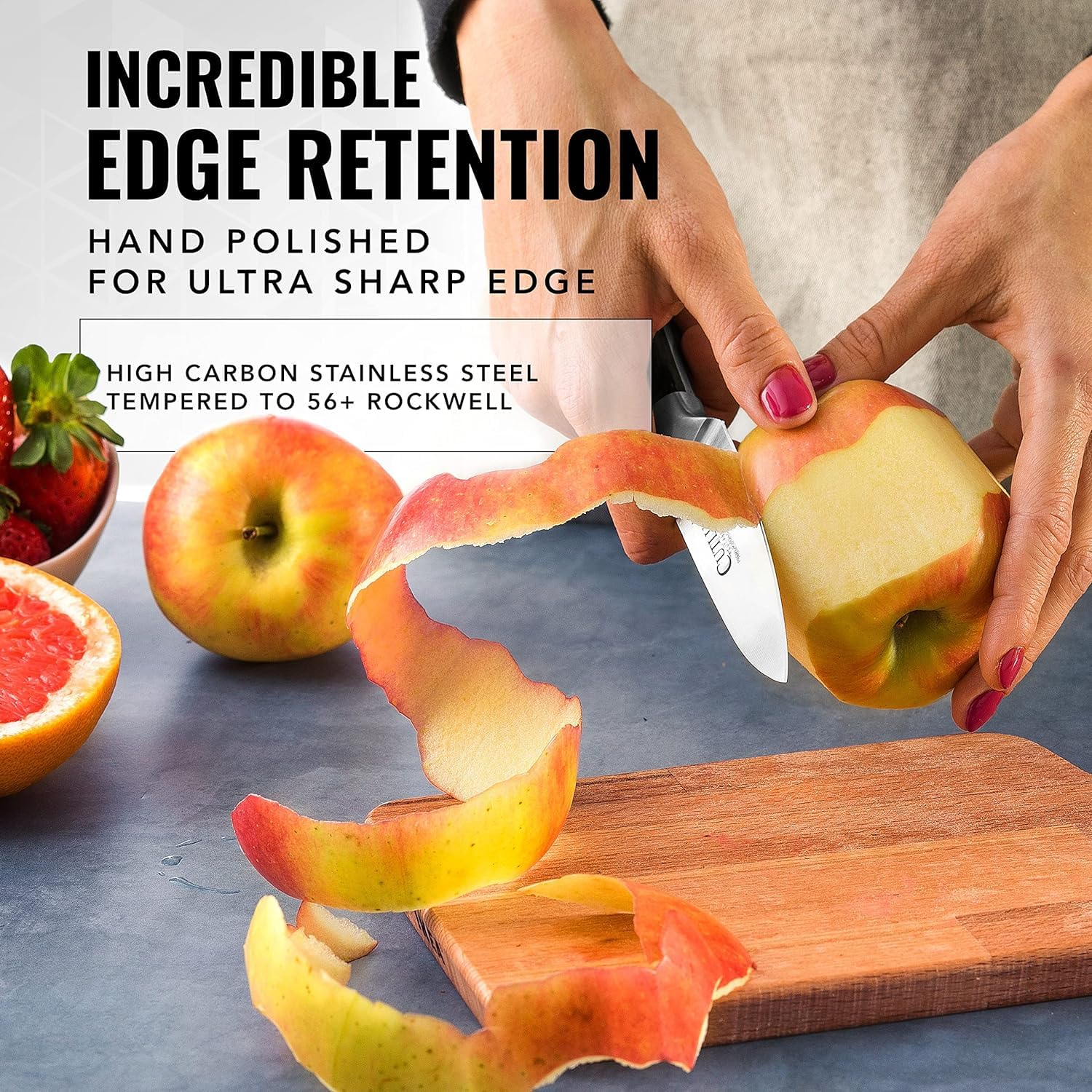 Cutluxe 9-inch carving knife for roast and deli-style slices