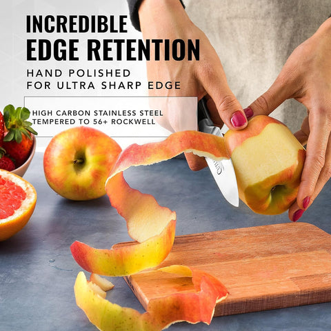 Cutluxe 9-inch carving knife for roast and deli-style slices
