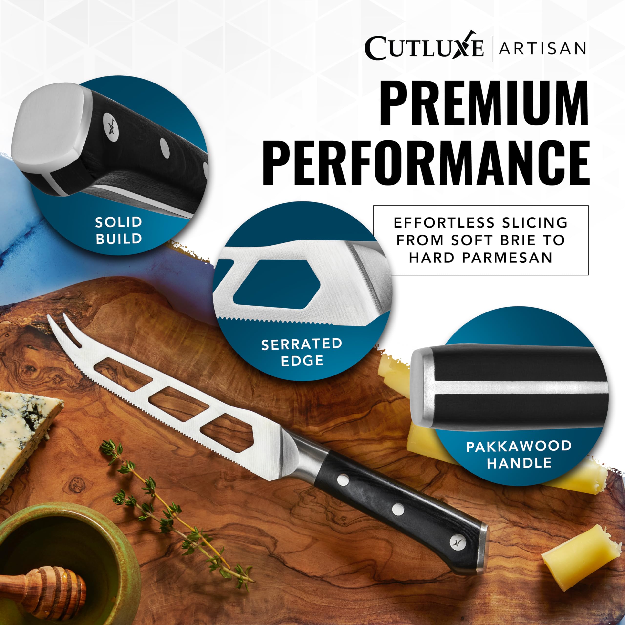 Cutluxe lifetime warranty reflects confidence in blade quality