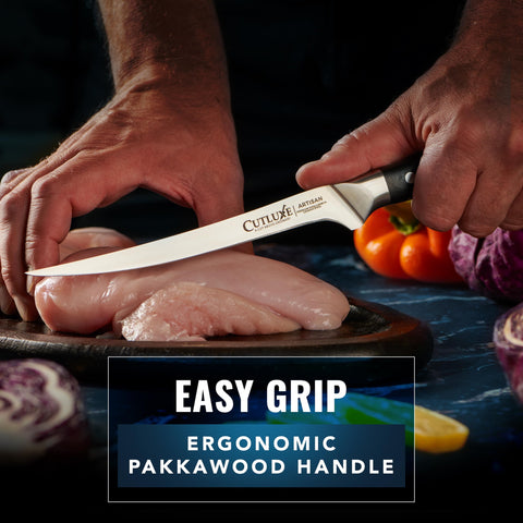 Cutluxe gift packaging presenting a premium fillet knife