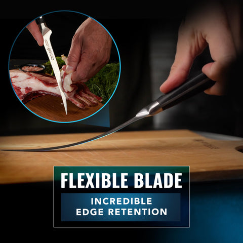 Cutluxe grilling-ready setup for kitchen and outdoor prep