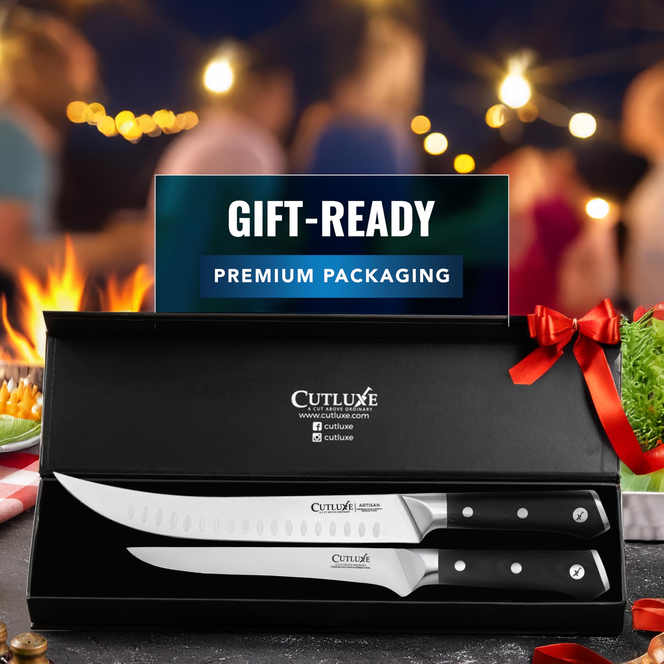 Cutluxe luxury gift pack presentation for chefs