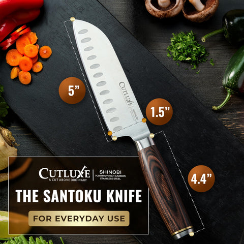 Cutluxe Shinobi Japanese-inspired design adds kitchen style