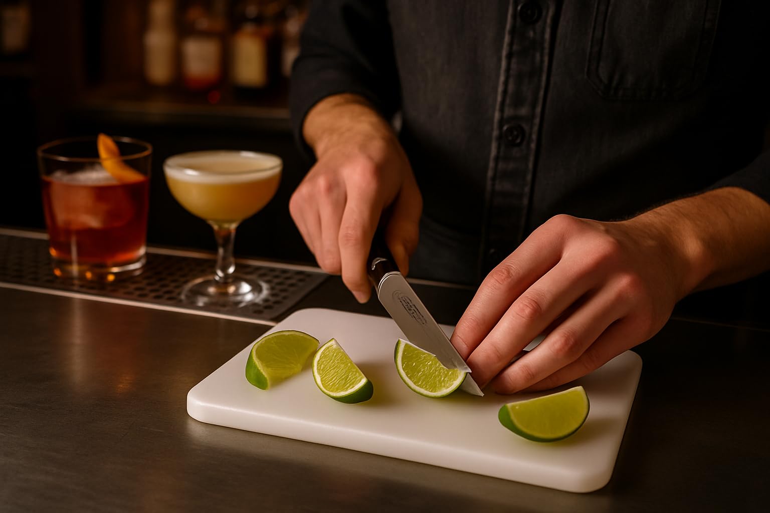 CuttingBoard small bar boards textured top improves grip during prep