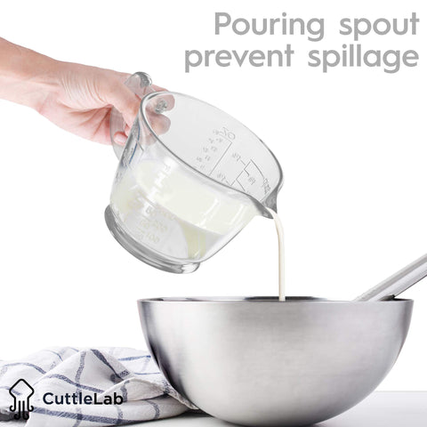 CuttleLab engraved measurements stay clear after washing for consistent recipes.