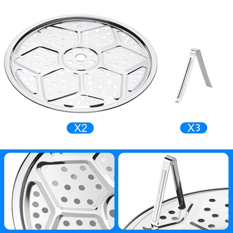 cuxeedi dishwasher-safe canner rack stays rust-free after use.