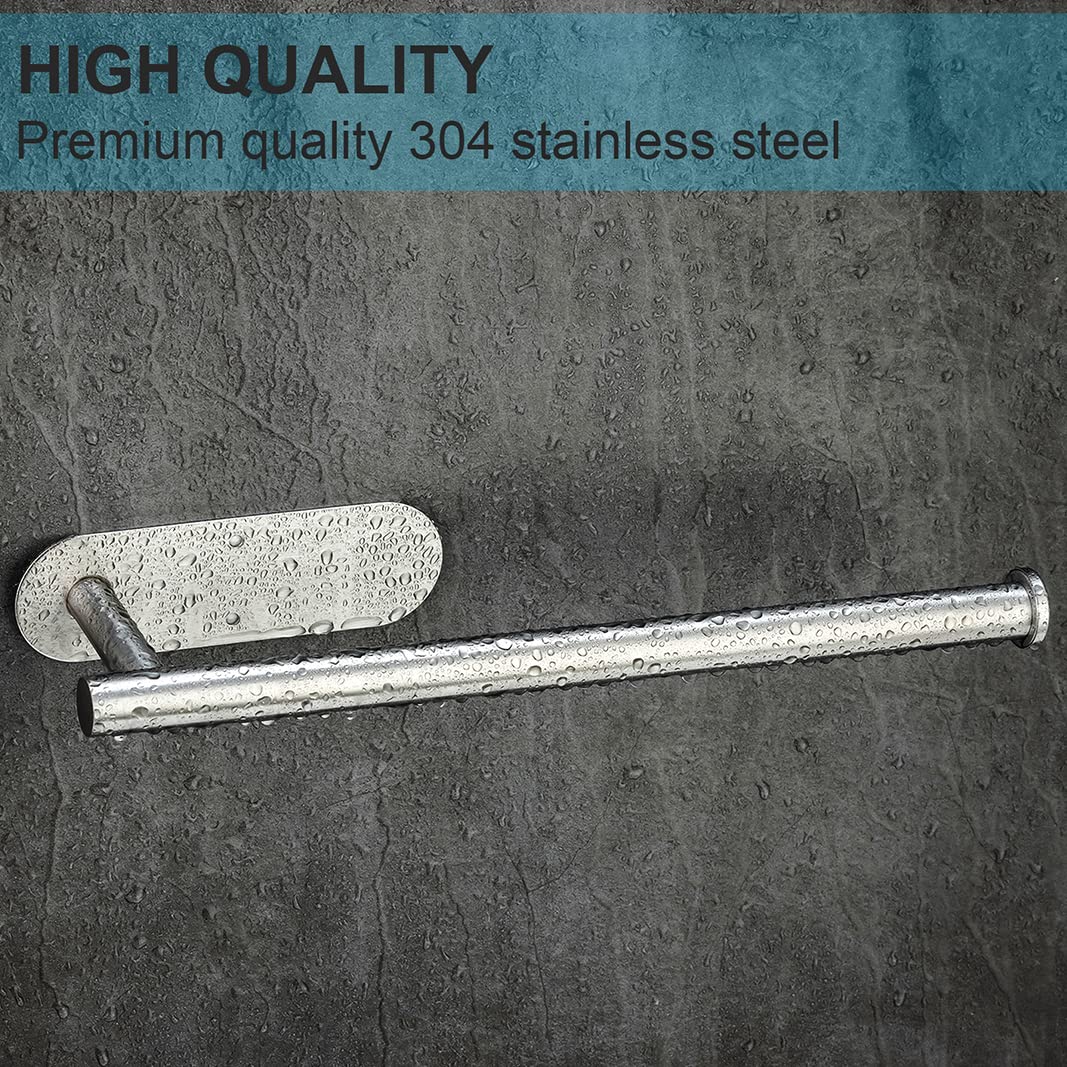 CUXIXA under-cabinet paper towel holder with screws for secure mounting.