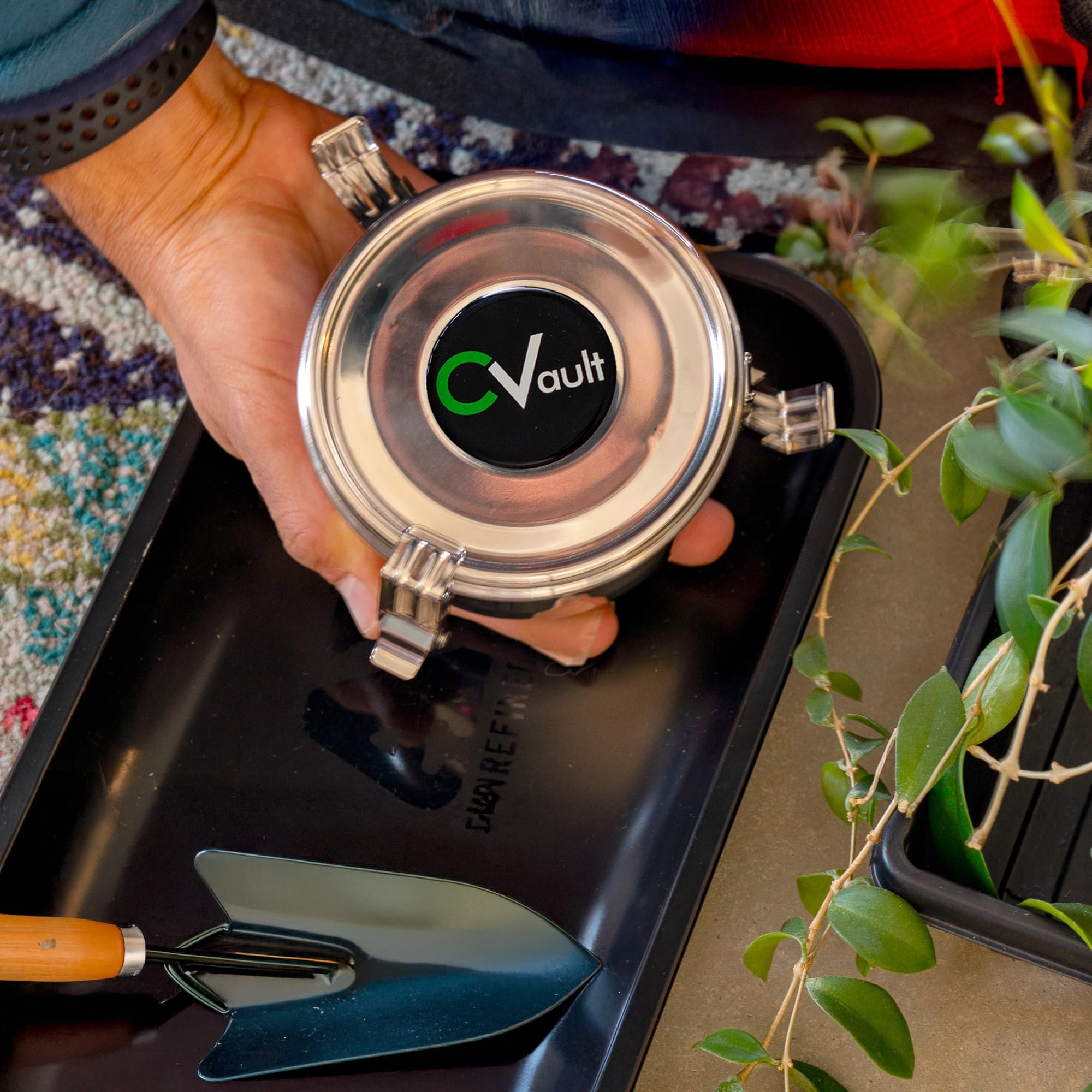 CVAULT includes 62% RH pack to help stabilize moisture