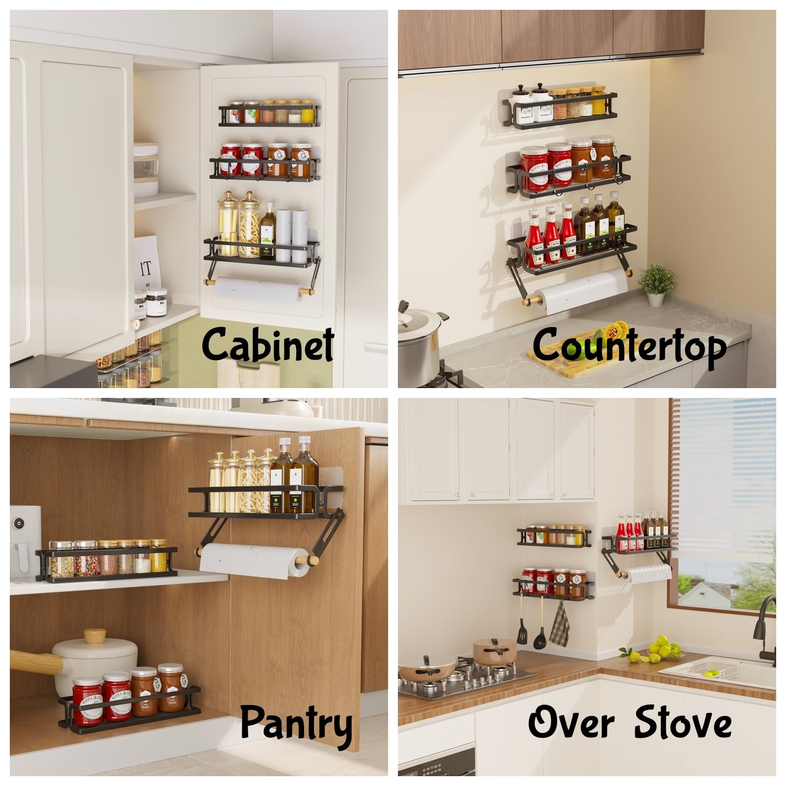Cvesqkxr durable carbon steel construction withstands daily kitchen use.