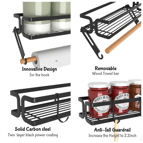 Cvesqkxr kitchen organization solution for cabinet doors and pantry doors.