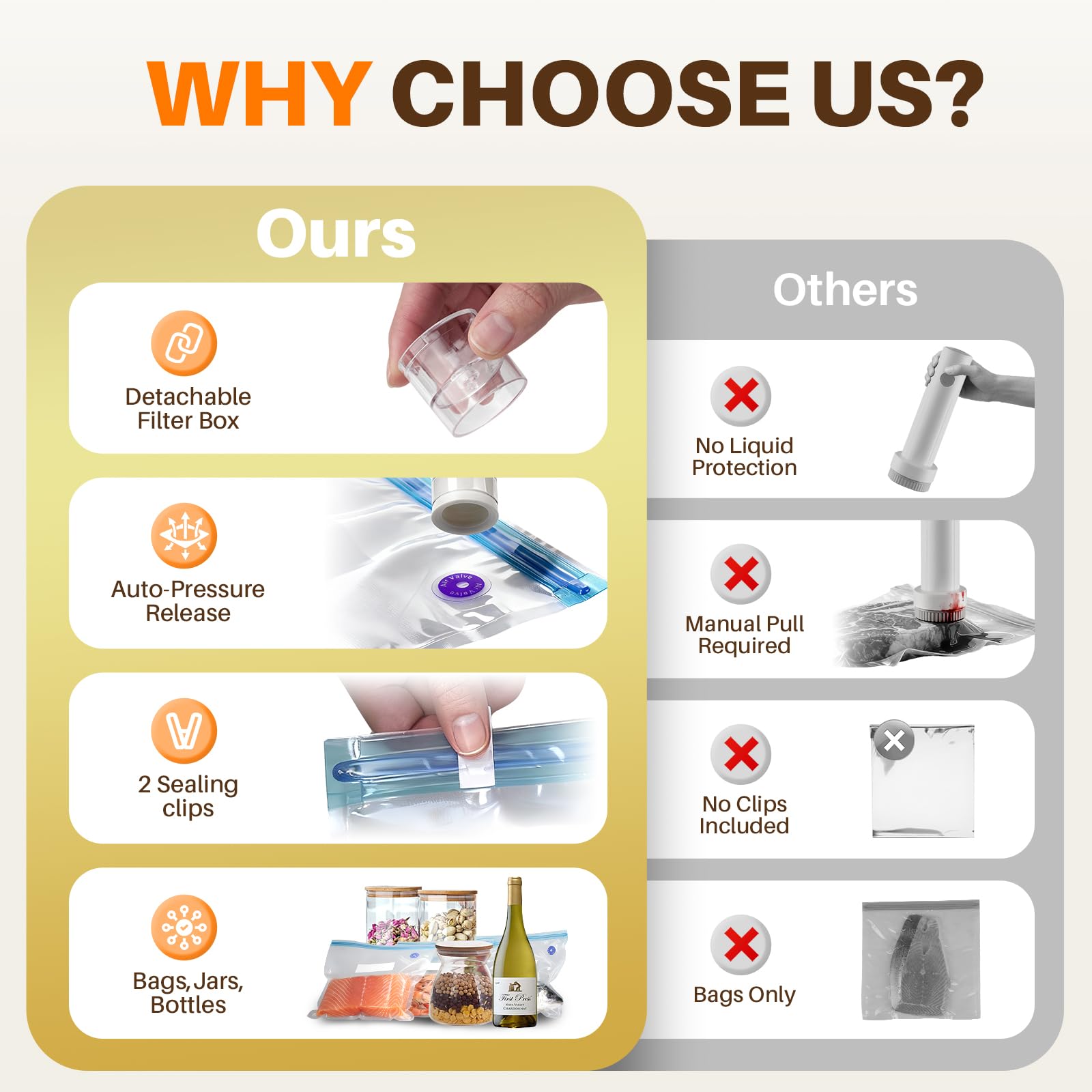 Cvqza outdoor-use friendly sealer for camping trips.