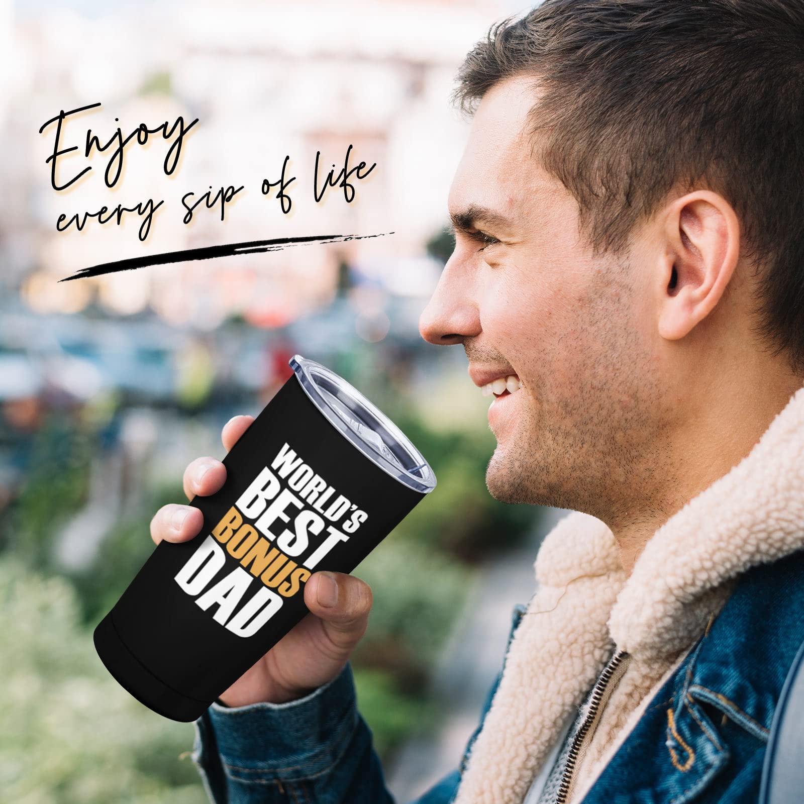Cwutoba durable stainless steel tumbler for daily use