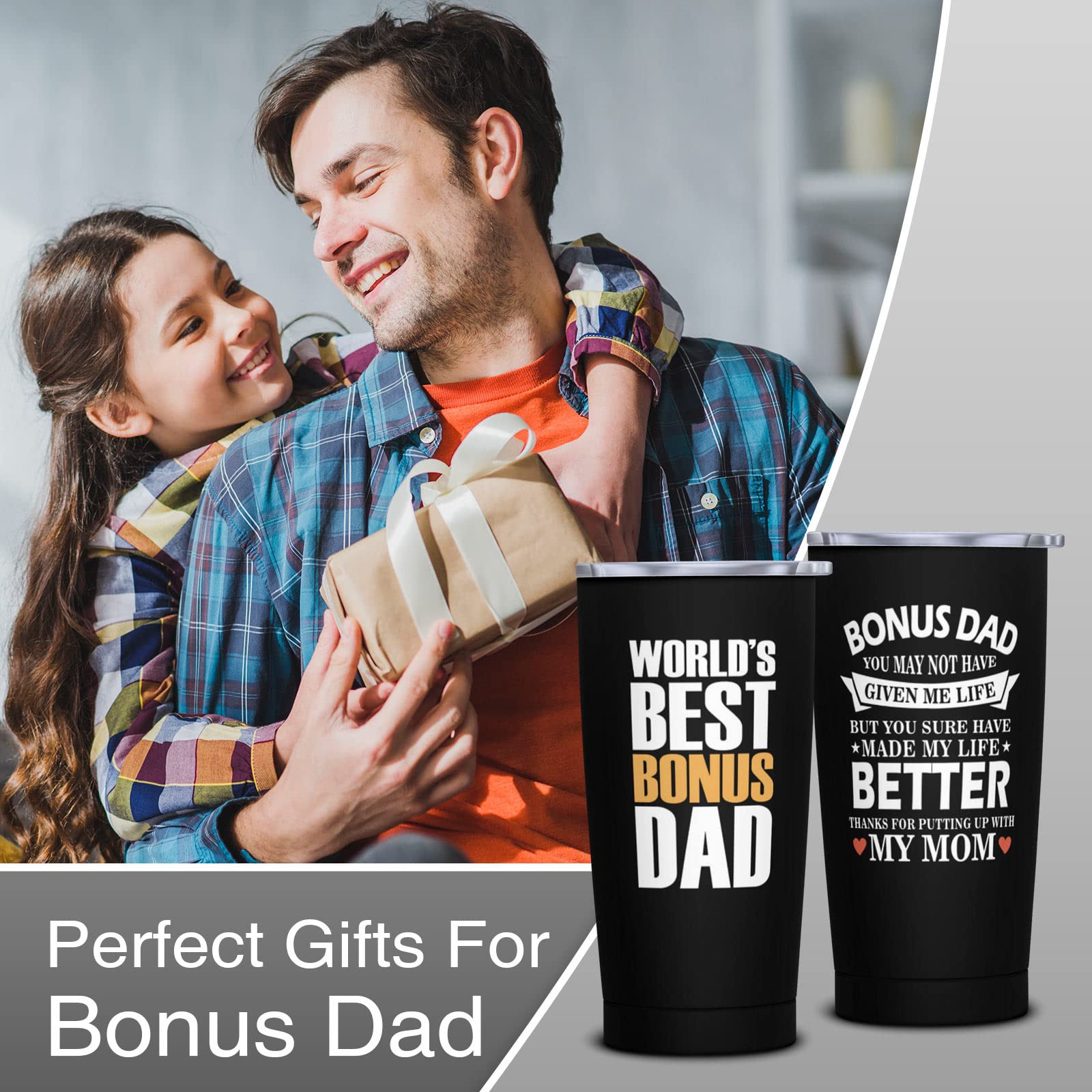 Cwutoba world’s best bonus dad design highlights sentimental gift idea