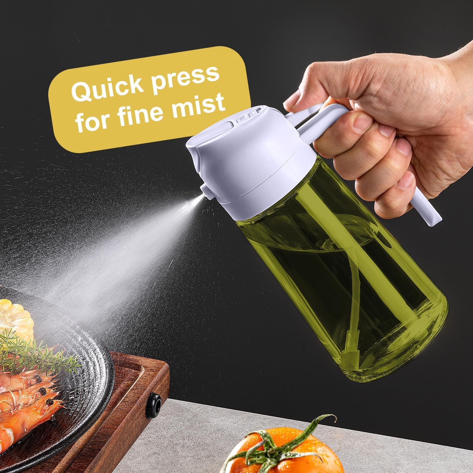CXINYI deep green glass oil bottle protecting oil from light exposure