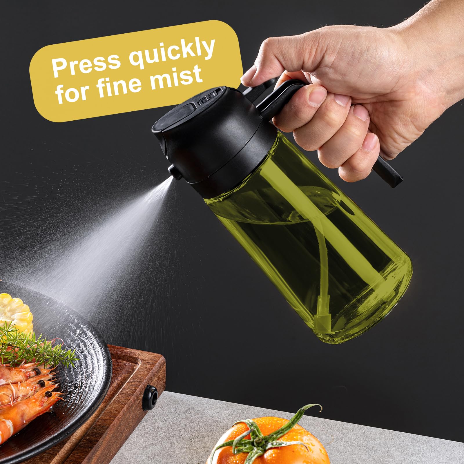 CXINYI waterproof labels illustrate organized labeling for the oil bottle.