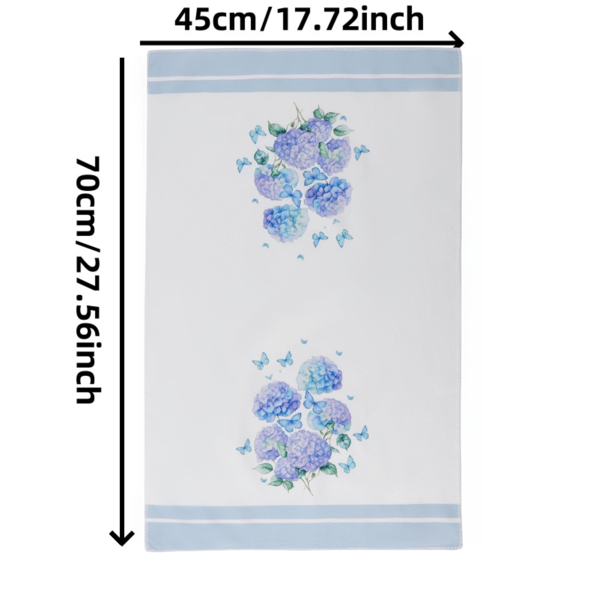 Cxtoweley Hydrangea flour sack towel ready for everyday tasks