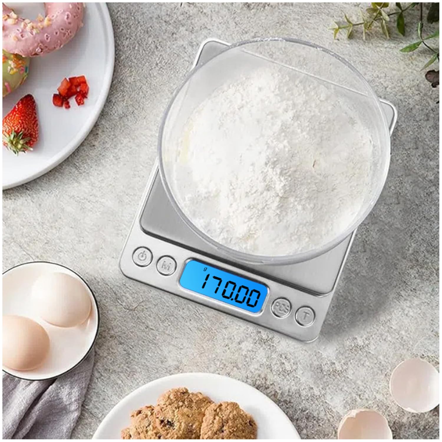 CXUNFHCL compact digital scale fits pockets while delivering precise measurements