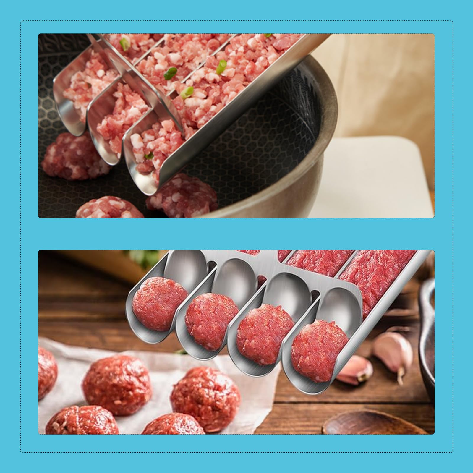 CXYNDFA 4-cavity design handles beef, pork, chicken, fish, and plant-based mixes.