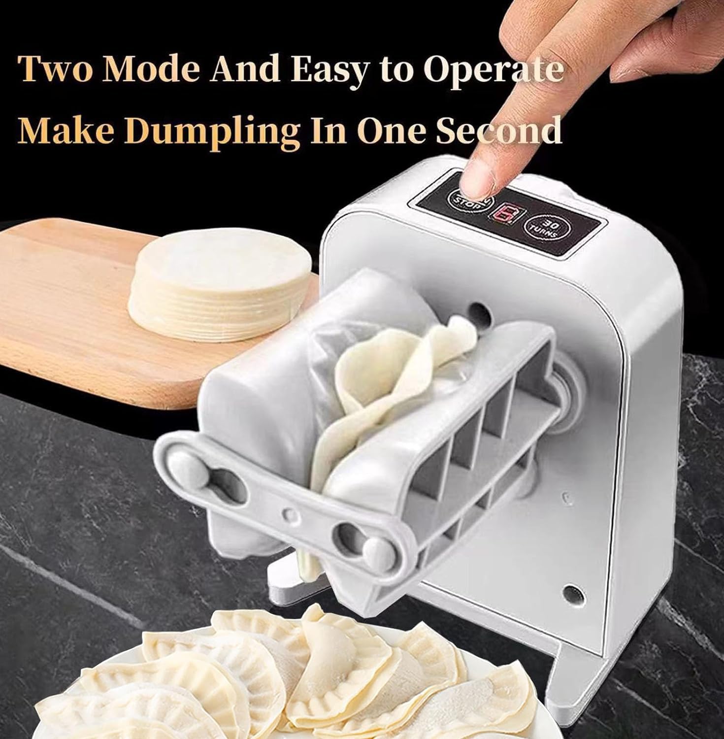 Cyandream dough cutters in three sizes simplify shaping dumplings.