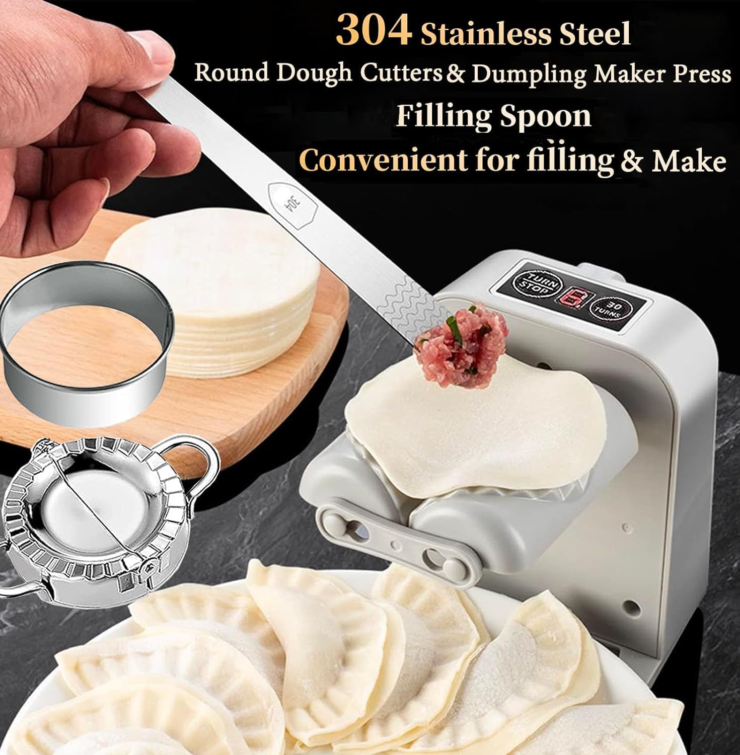 Cyandream filling spoon for precise, mess-free fillings.