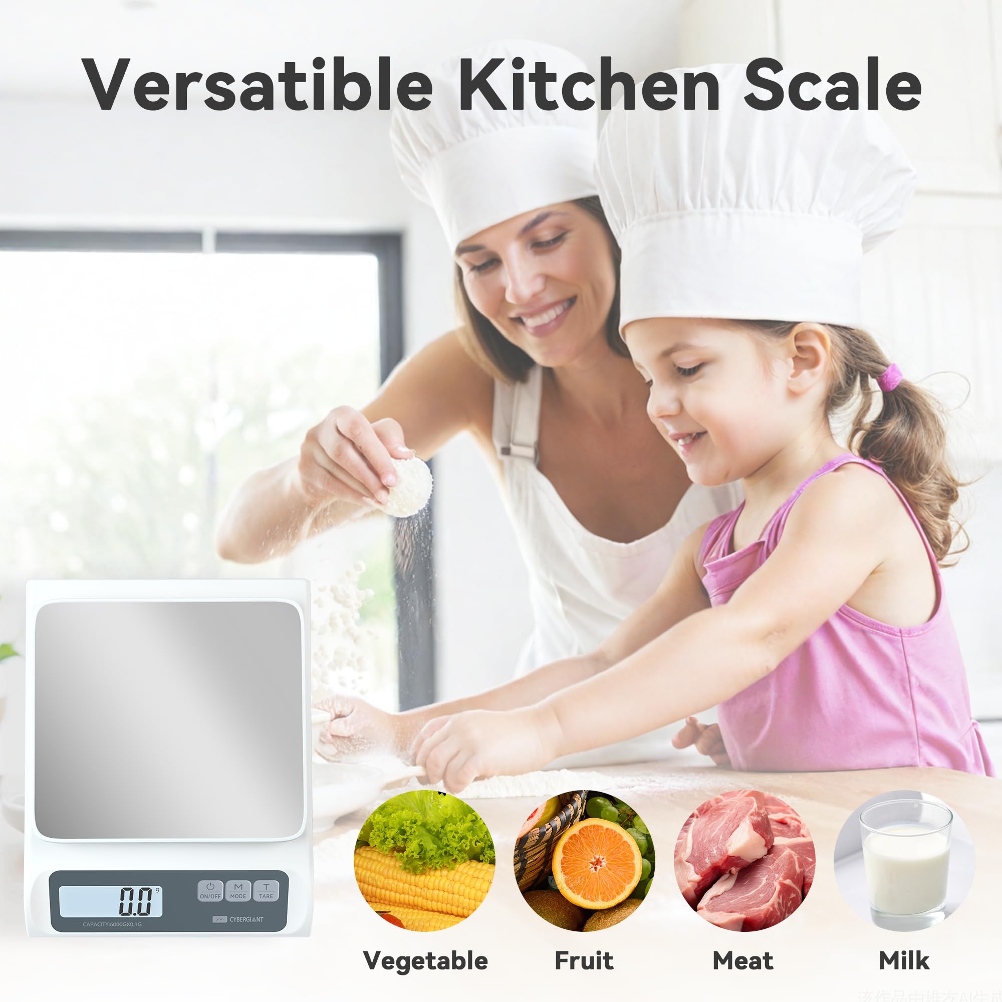 Cybergiant espresso dosing scale for precise coffee measurements