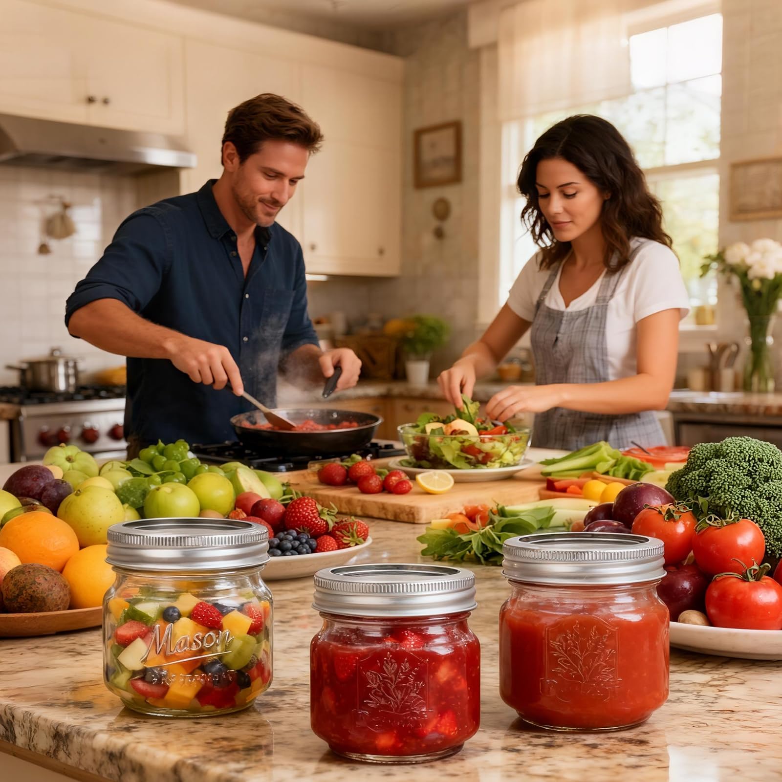 CycleMore dishwasher-safe mason jar for easy cleanup